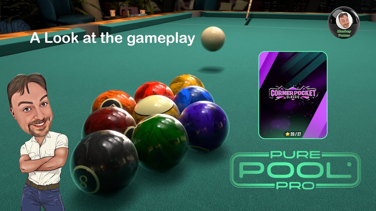Pure Pool Pro - Pre-Release Code - Career Mode - Corner Pocket Classic (Gameplay)