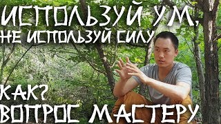 Используй Ум, Не Используй Силу. Как? [Вопрос Мастеру]