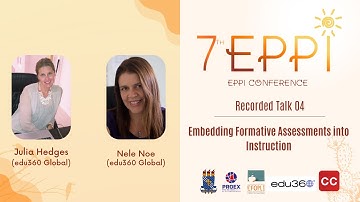 7th EPPI - 2021 - Talk - Embedding Formative Assessments into Instruction