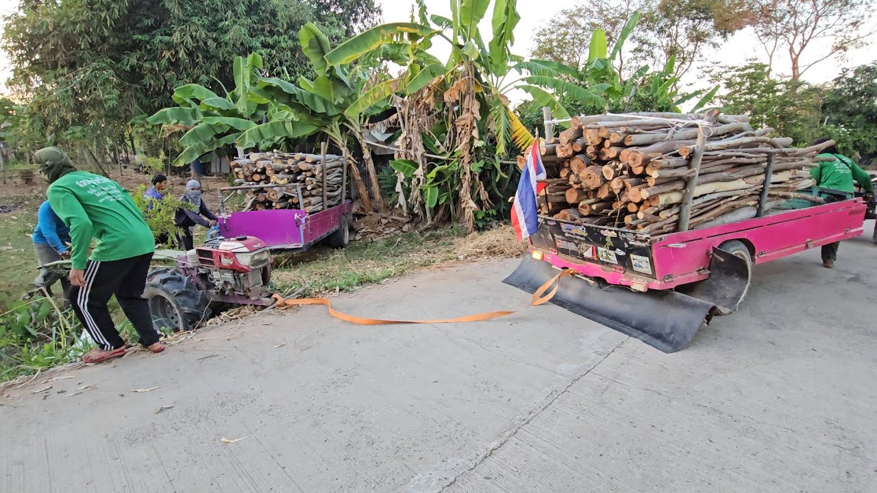 จังหวะสายพานหลุด รถไหลตกทาง  