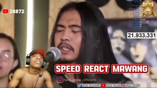 SPEED REACTS MAWANG (huna hinu huna hinu) #ishowspeed #react #indonesia