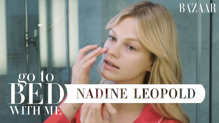 Victoria's Secret Model Nadine Leopold's Nighttime...