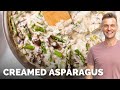 Creamed Asparagus on Toast | Sounds Weird but Super Delish!