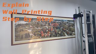 Explain The Wall Printing Process Step by Step | VPJet4.0 Wall Printer
