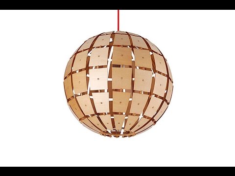 Buy wood pendant light in melbourne [Sphere grid]