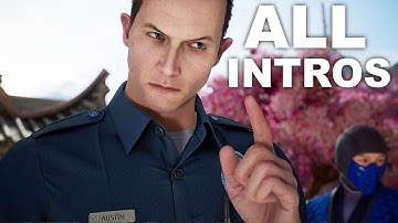 Mortal Kombat 1 T-1000 All Intros MK1