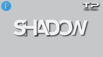 How to create Shadow text effect - Pixellab Tutorials - Tech Pencil