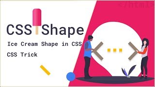 Learn how to create Ice cream Icon or drawing in CSS screenshot 4