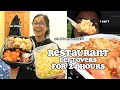 I survived on restaurant leftovers for 24 hours super cheap food  clickfortaz