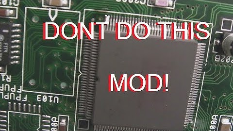 Commodore Amiga A4000 - A3630 MMU Upgrade & FPU Overclock