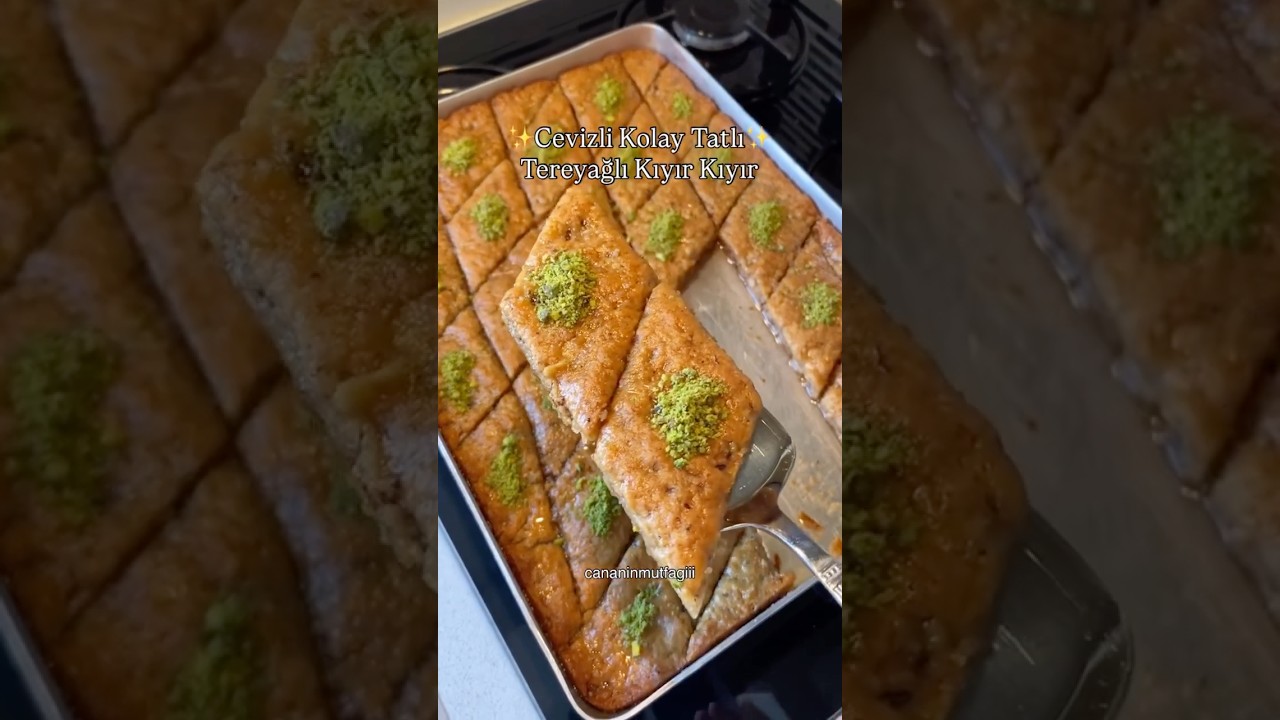 ✨Yalancı Baklava lezzetinde kıyır kıyır cevizli tatlı tarif ve malzeme listesi yorumlarda #tarif ✨Yalancı Baklava lezzetinde kıyır kıyır cevizli tatlı tarif ve malzeme listesi yorumlarda #tarif