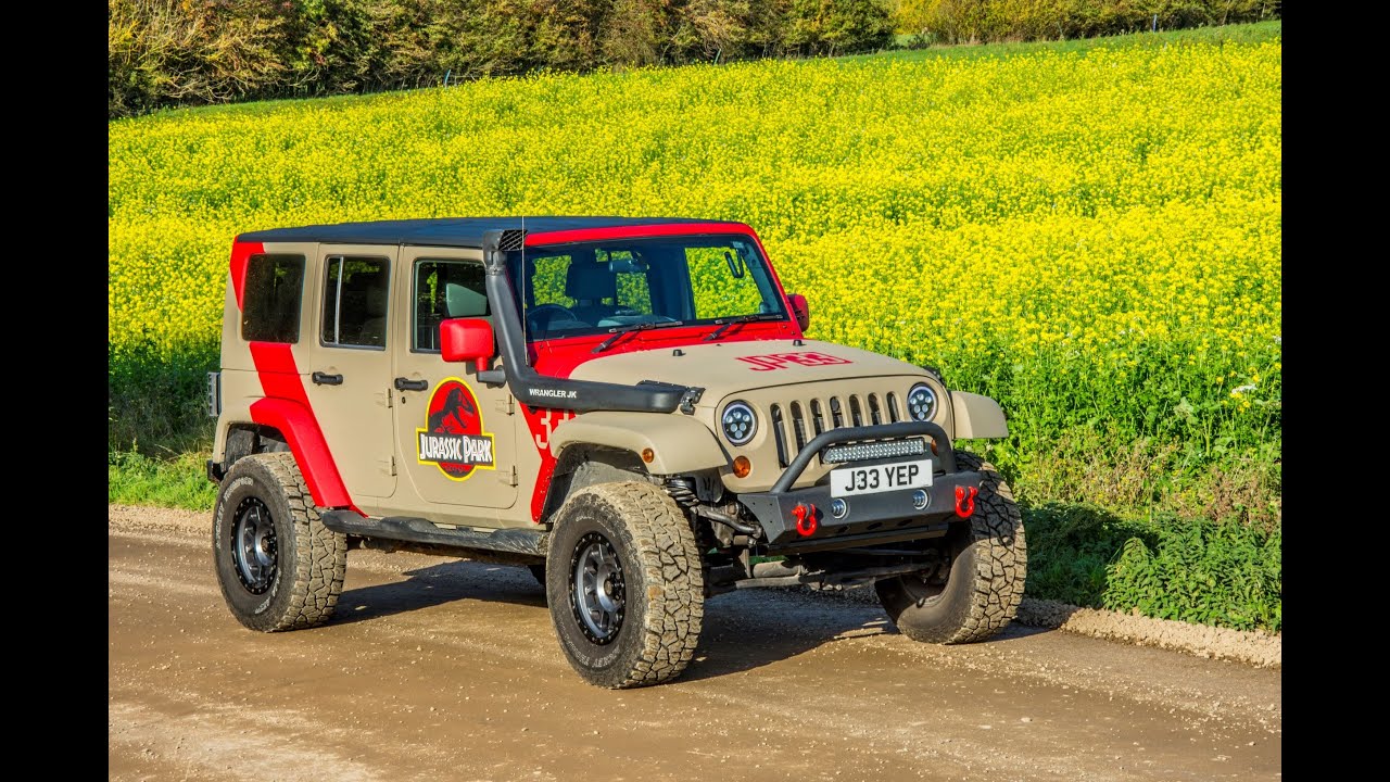 Pb Customs Raptor Jurassic Park inspired Raptor Paint Jeep Jku Wrangler by PB Customs ltd ...