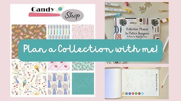 Collection Planning Process for Surface Pattern Designers // How I plan a pattern collection