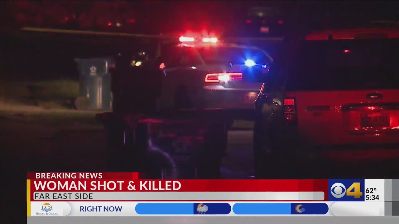 Woman killed in shooting on Indy's far east side - YouTube