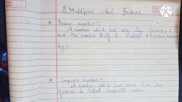 Multiples And Factors-Problem set 34 and 35