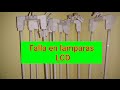 Falla tv LCD LG !! lamparas!!