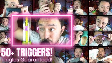 Over 50 ASMR Triggers! ✨ The Ultimate Sampler Video for Endless Tingles 💤