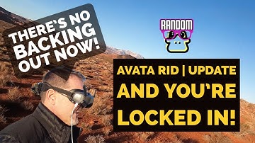 NOW LOCKED IN - DJI AVATA RID FIRMWARE UPDATE  v01.02.0000
