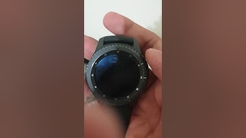 S3 Gear Frontier Smartwatch. How to disable or deactivate Status Indicator or Standalone Mode icon!