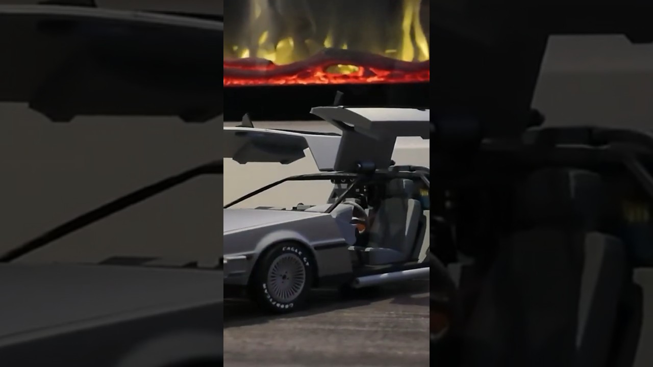 Terug naar de toekomst!🔮 Wij maken onze eigen Back To The Future auto! - #shorts