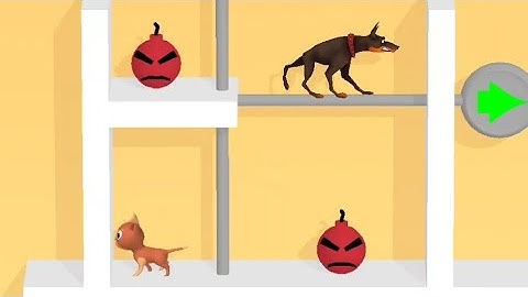 Kitten Rescue Gameplay Pull The Pin - Pin Pull Android IOS Mobile Game