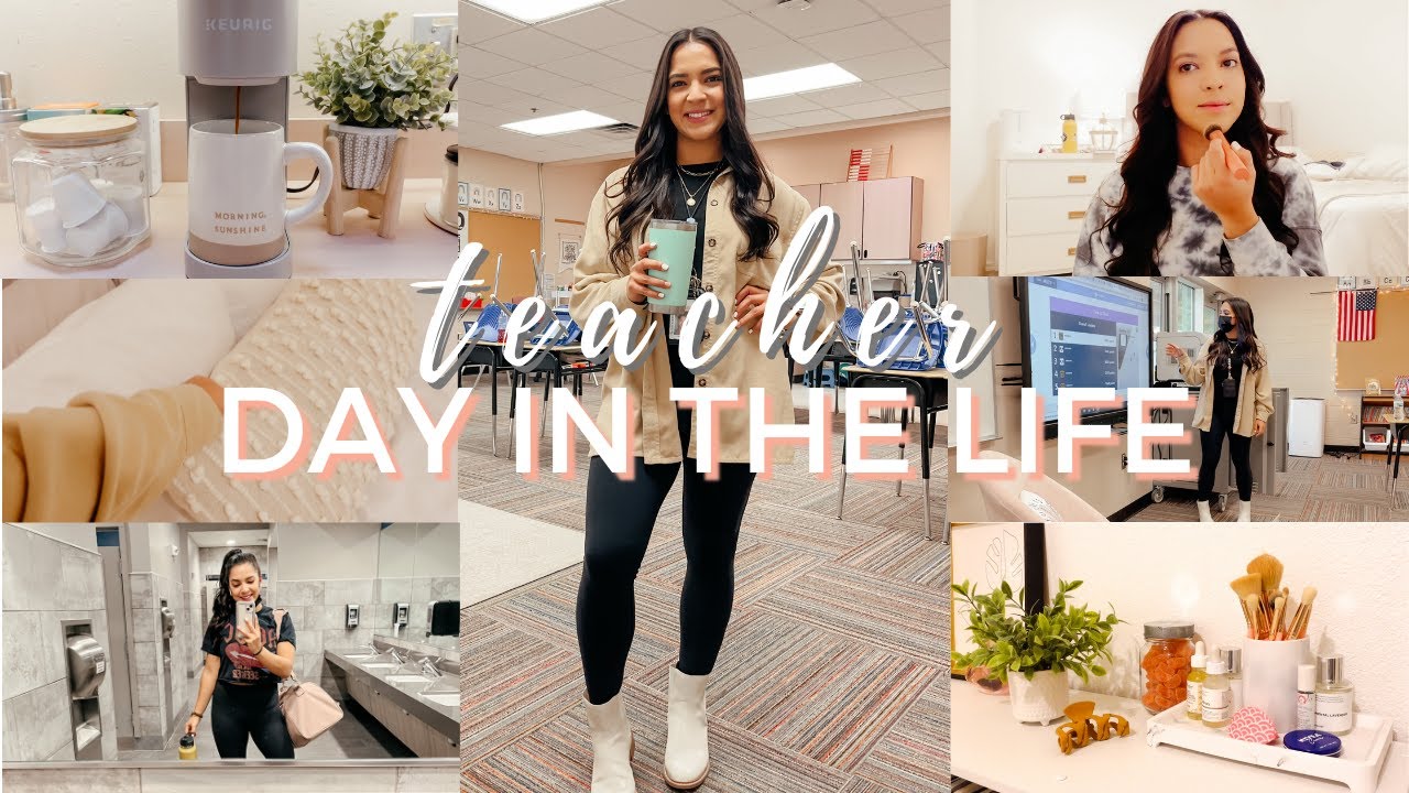 A DAY IN THE LIFE OF A TEACHER - YouTube