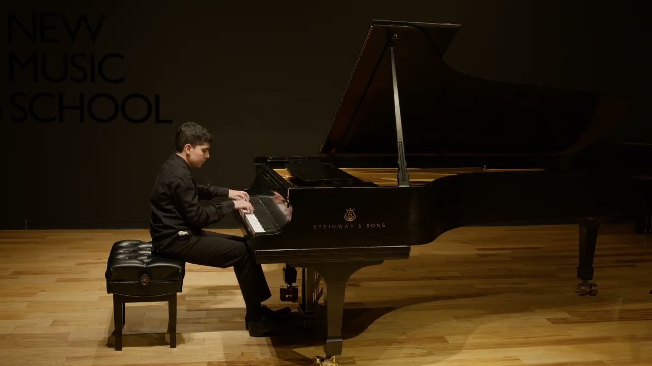 Beethoven’s sonata op 31 no 2 first movement performed by Daniel Razminia 