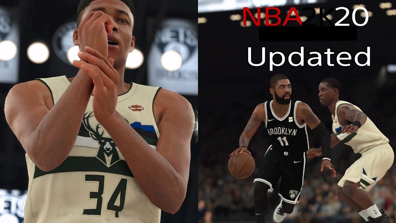 NBA 2K20 Rosters Gameplay Bucks Vs Nets (HD) Full Game