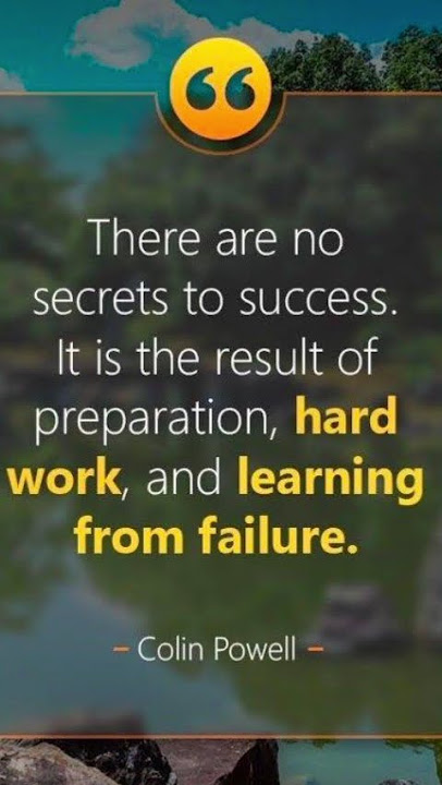 Secret to Success  | @Chathu Learning Academy