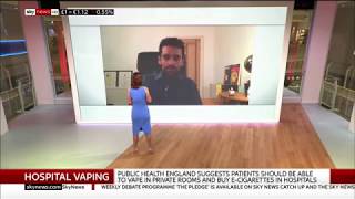 Dr Kishan Rees on Vaping with SKY's Kay Burley 06 Feb 18