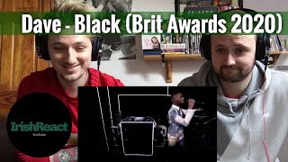 Dave - Black (Brit Awards 2020) | Reaction!