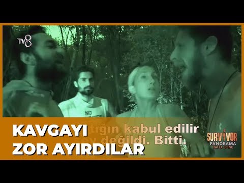 Tony ve Nikos Kavgası Takım Arkadaşları Zor Ayırdı | Survivor Panorama | 51.Bölüm