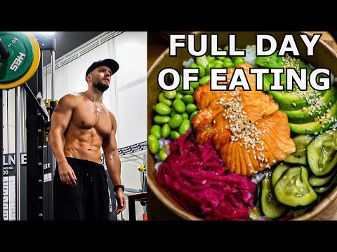 WORKOUT + FULL DAY OF EATING (WANT TO BE PRO #8)