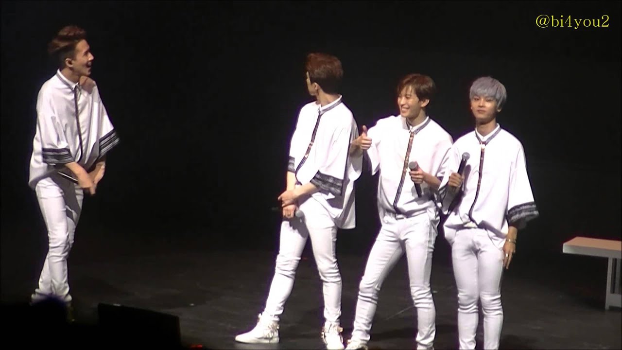 140821 VIXX 애교 배틀  홍빈&라비 HEX SIGN　OSAKA 愛嬌タイム