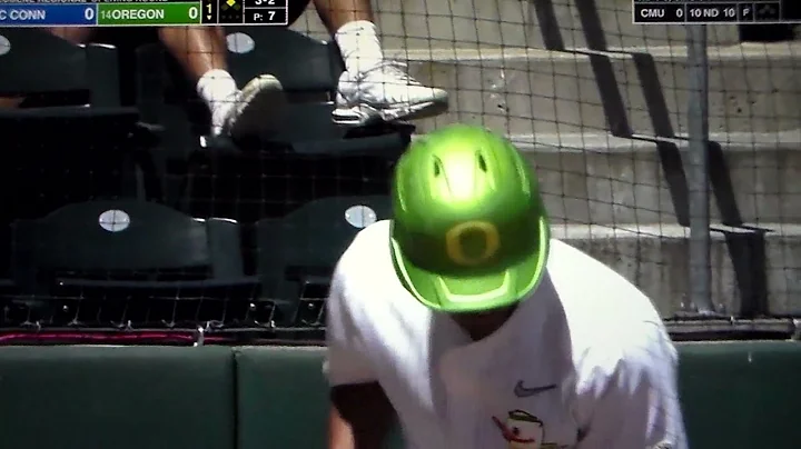 Oregon's Kenyon Yovan hits 15th home run of year v...