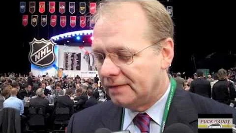 Buffalo GM Darcy Regier talks Regehr trade