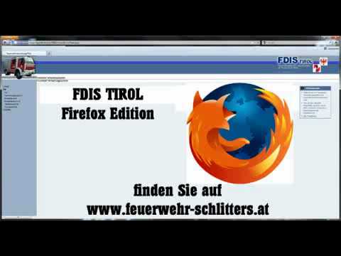 FDIS Tirol - Feuerwehrverwaltung für Firefox