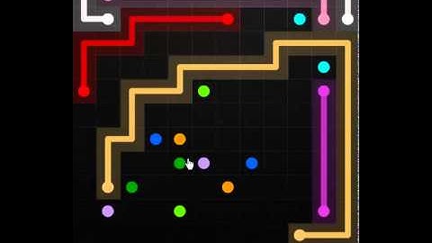 flow game facebook - 12 x 12 mania level 9 Connect the dots