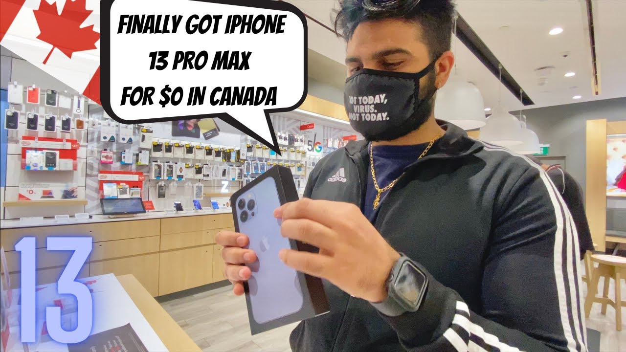 How I Got IPhone 13 Pro Max for $0 in Canada | Price &amp; My Plan - YouTube