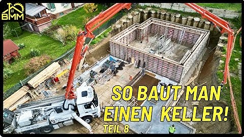How to build a basement (formwork - reinforcement - concrete) | Dream house part 8