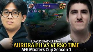 AURORA PH VS VERSO TIME...SHOCKING LOWER BRACKET FINAL