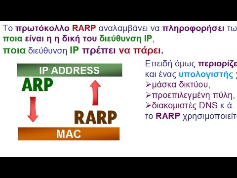 Βίντεο: Σε ποιο επίπεδο λειτουργεί το arp;