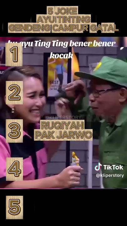 5 JOKE AYU TING TING GENDENG DAN GATAL