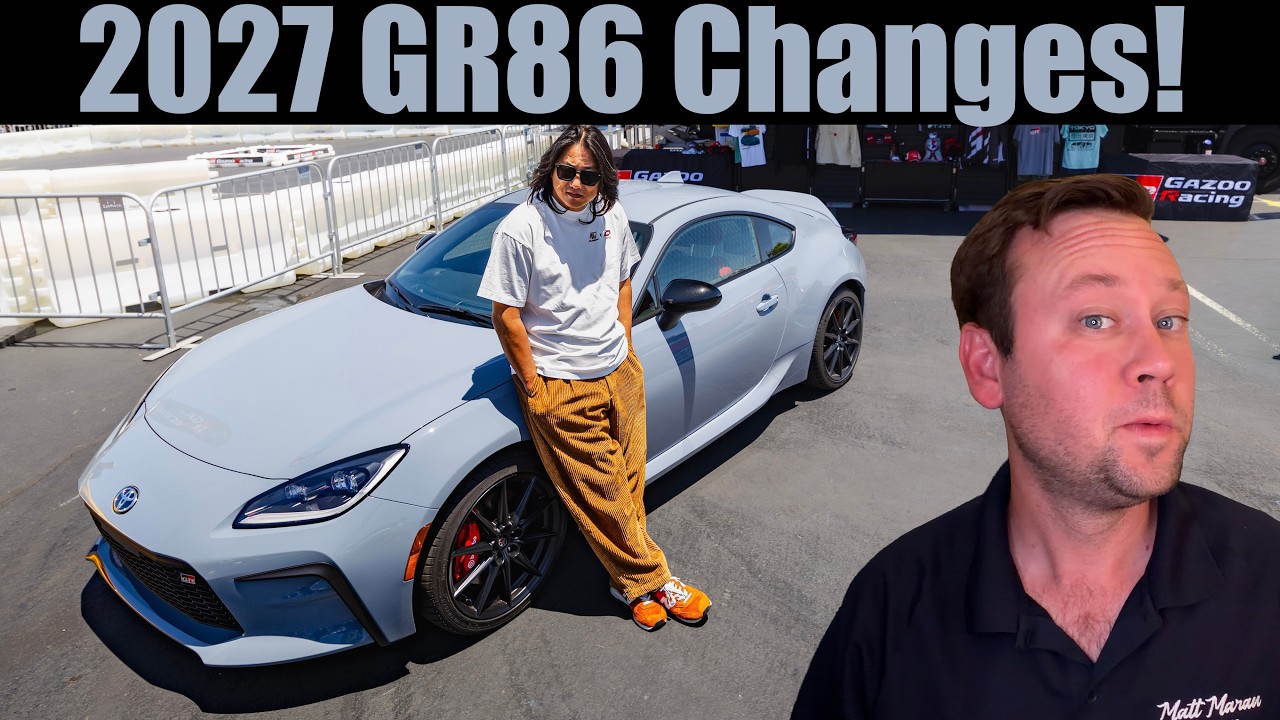 Toyota Reveals 2027 GR86 Changes!