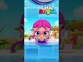 Jill the Mermaid | Little Angel Nursery Rhymes and Kids Songs! #shorts