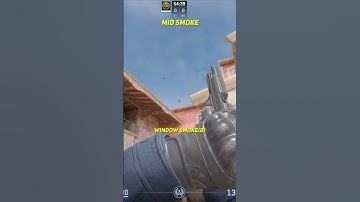 How To Throw Control Mid Smoke Inferno #cs2 #shorts