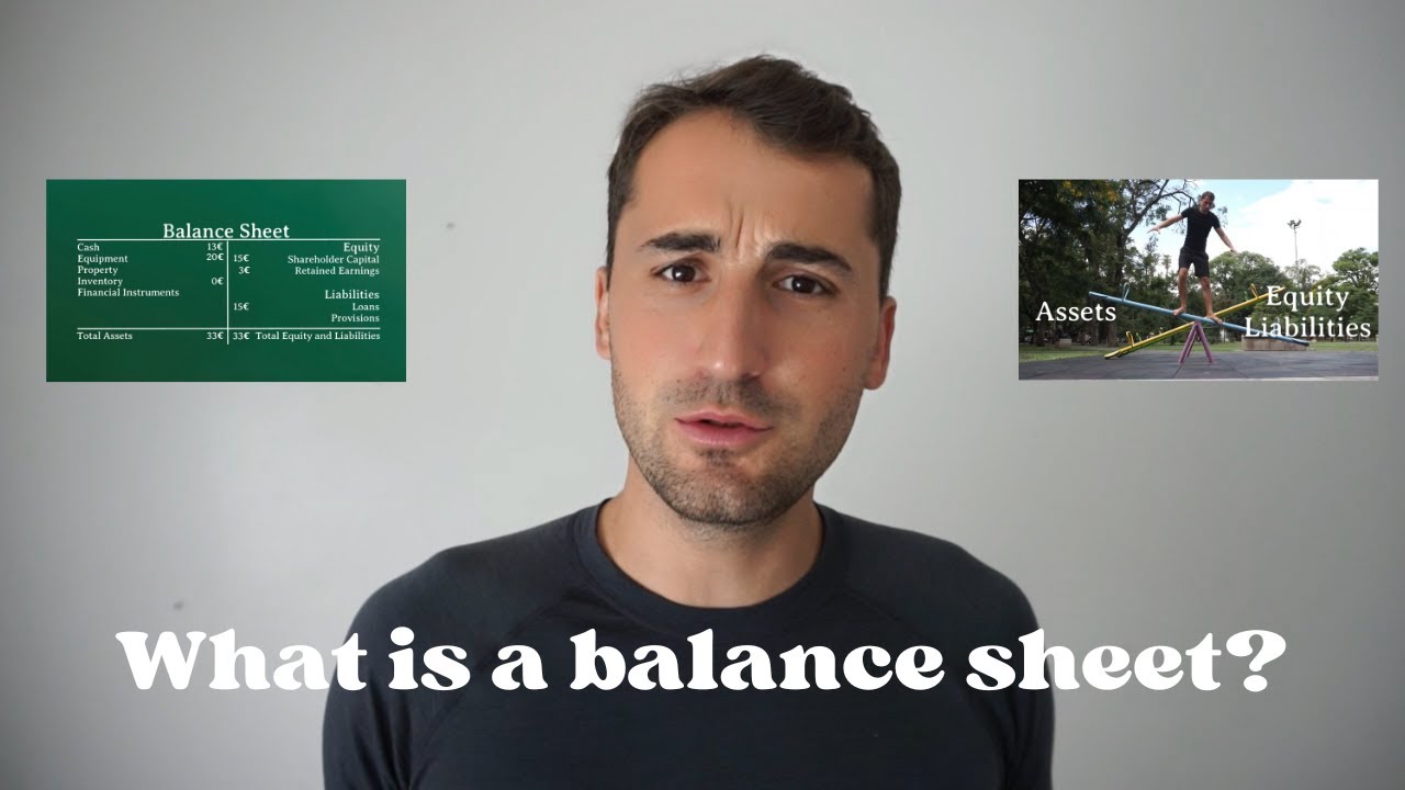 How to understand the balance sheet in less than 5 minutes! YouTube