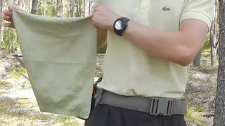 Ультралайт полотенце из микрофибры! Обзор и тест походного мини-полотенца - Видео от Tactical+