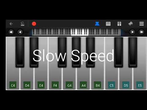 Tu Mera Sharan Sthaan  Hindi Christian Song  Piano Cover  Tutorial