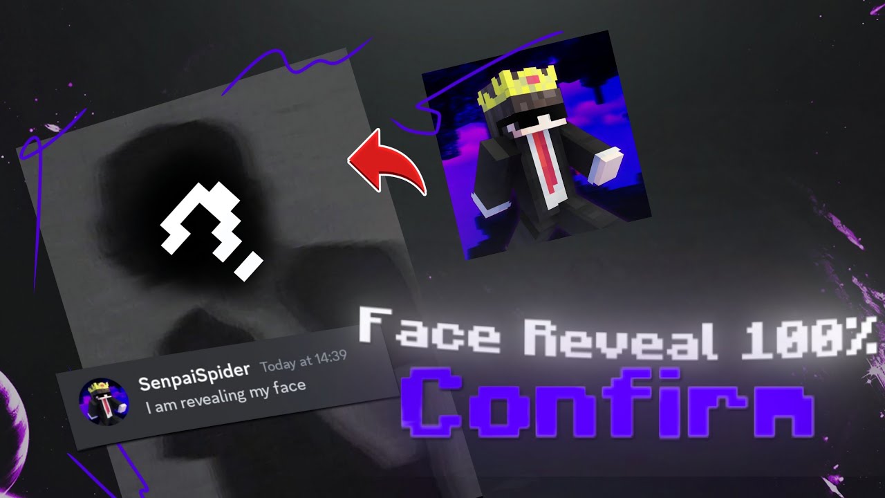 SenpaiSpider Face revealed 😱